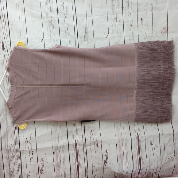 Venus Dress, bandage bodycon, Fringe Flapper, slimming, women's 22, NWT - Picture 4 of 12